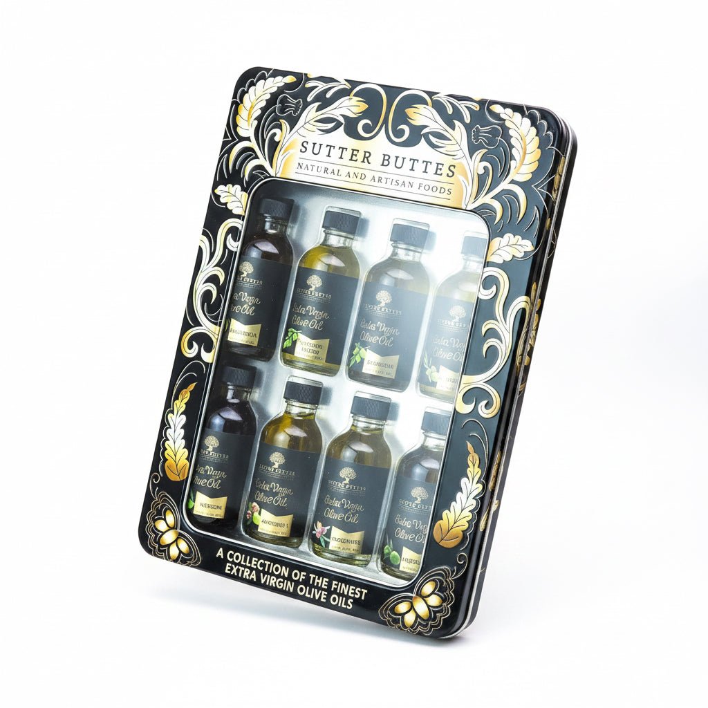 Extra Virgin Olive Oil Signature Gift Tin - Sutter Buttes Olive Oil