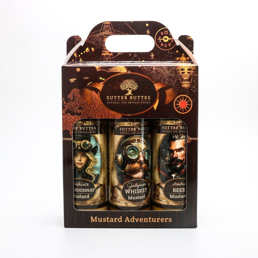 Mustard Adventurers Gift Set - Sutter Buttes Olive Oil