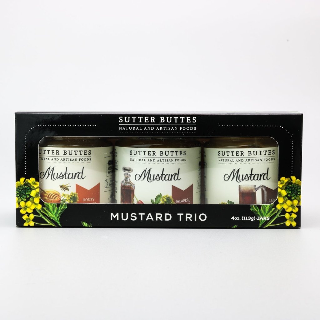 Mustard Trio - Sutter Buttes Olive Oil