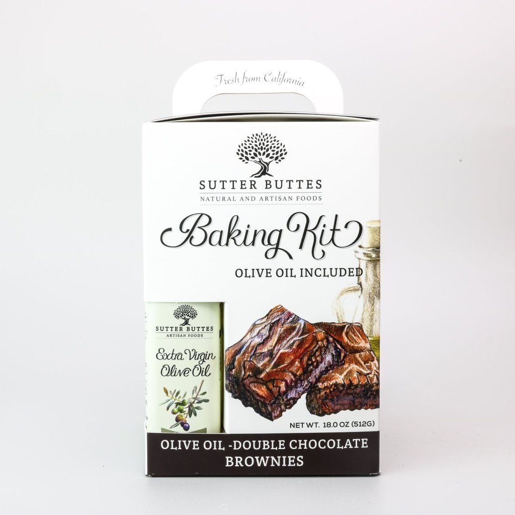 Double Chocolate Brownie Baking Kit - Sutter Buttes Olive Oil