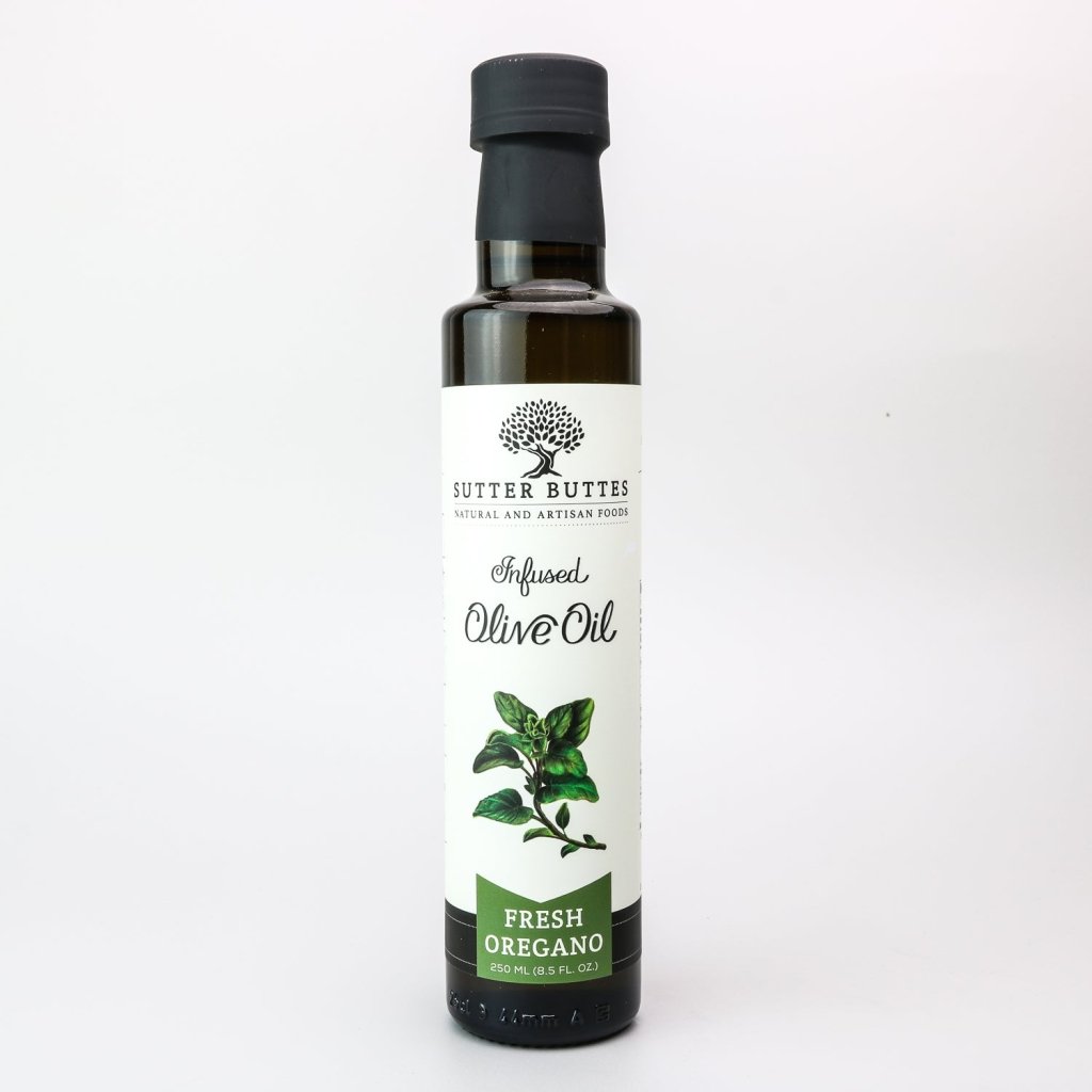 Oregano Infused Extra Virgin Olive Oil - Sutter Buttes Olive Oil