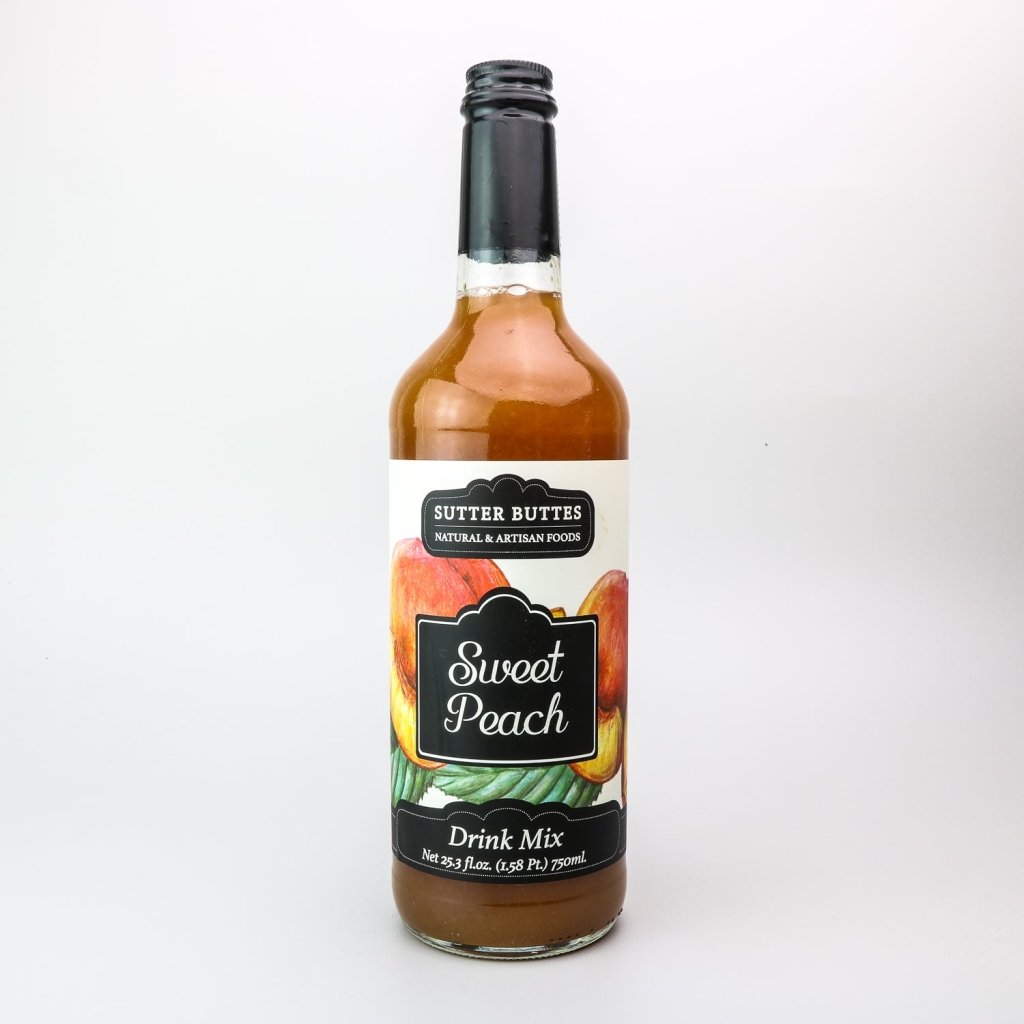 Sweet Peach Cocktail Mixer - Sutter Buttes Olive Oil