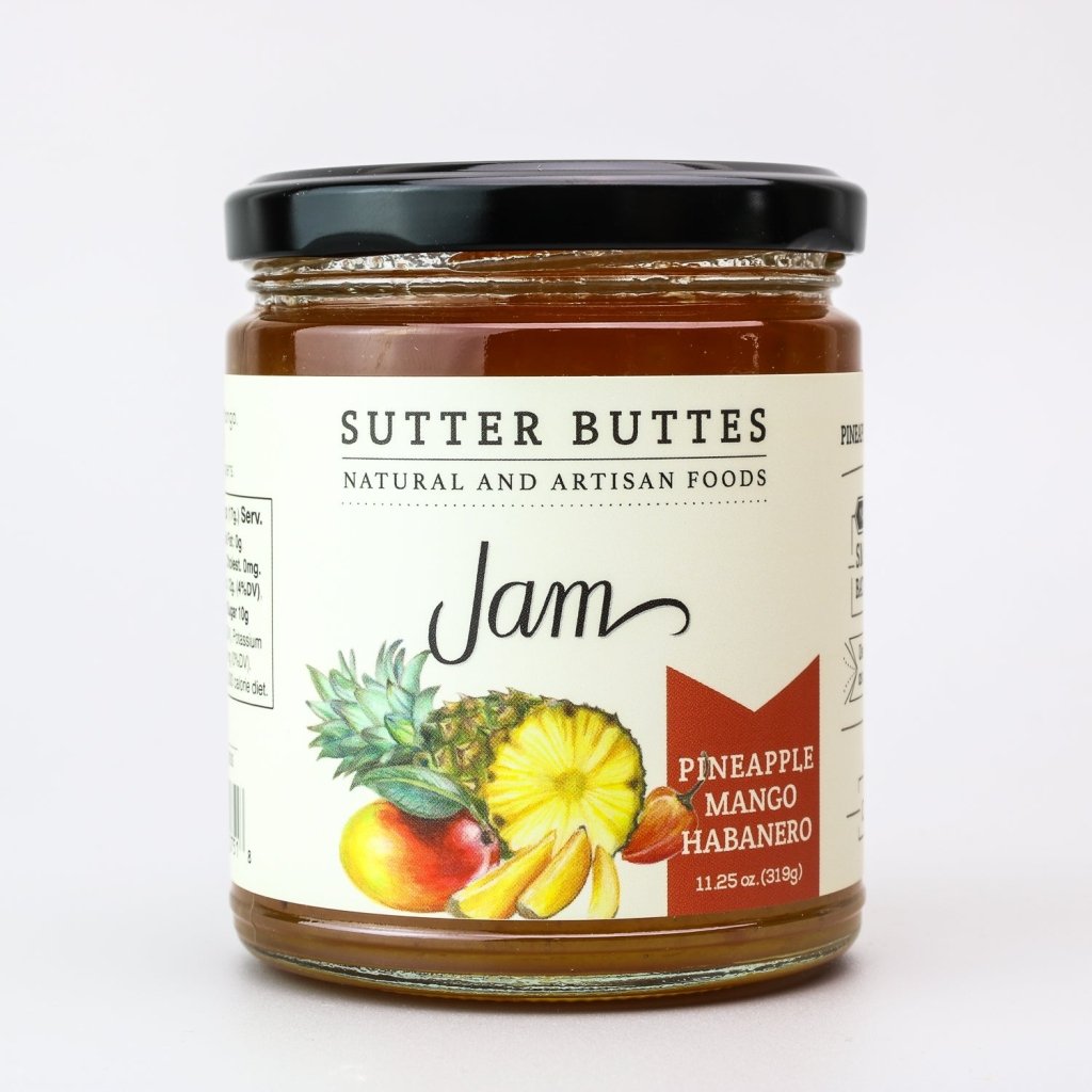 Pineapple Mango Habanero Jam - Sutter Buttes Olive Oil