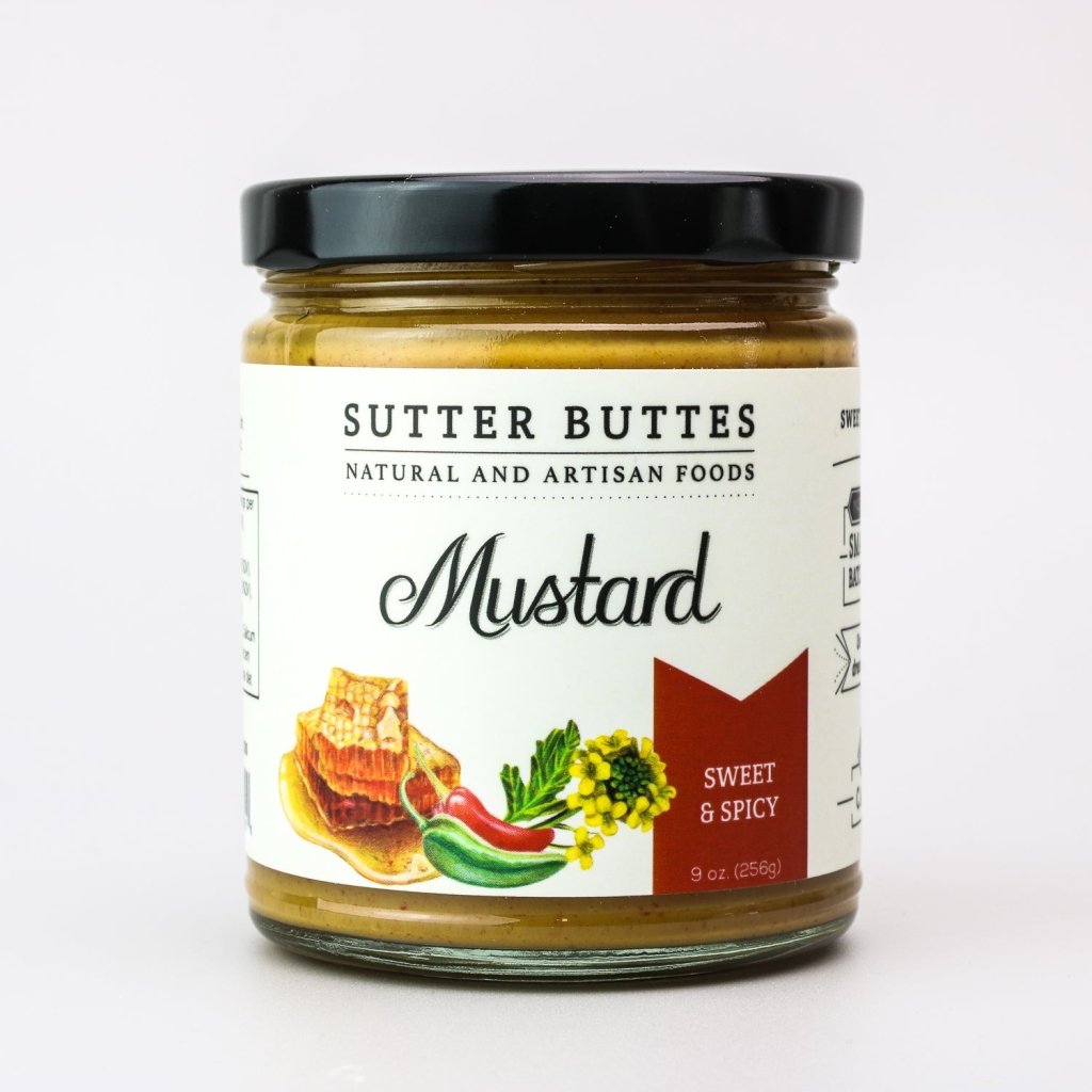 Sweet & Spicy Mustard - Sutter Buttes Olive Oil