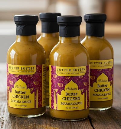 Bundle of 4 Butter Chicken Sauces - Sutter Buttes Olive Oil