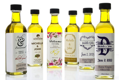 
                    
                      Branded - Wedding Favors, Set of 5 bottles - Sutter Buttes Olive Oil
                    
                  